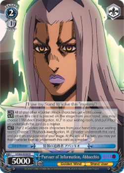 Pursuer of Information, Abbacchio (V.1 - Rare)