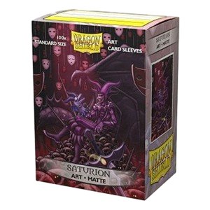 100 Dragon Shield Sleeves - Matte Saturion