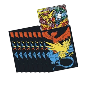 Hidden Fates: 65 Moltres, Zapdos & Articuno Sleeves