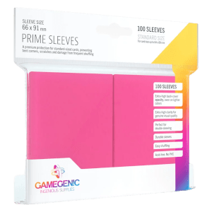 100 Gamegenic Prime Sleeves (Pink)