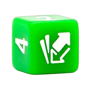 Cardmarket Opaque Die D6 (Green)