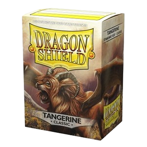 100 Dragon Shield Sleeves - Classic Tangerine