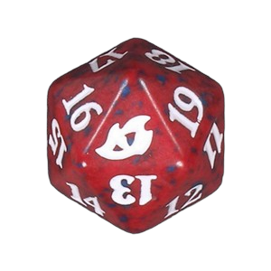 Ikoria: Lair of Behemoths: D20 Die (Red)