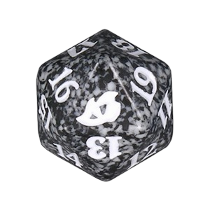 Ikoria: Lair of Behemoths: D20 Die (Black)