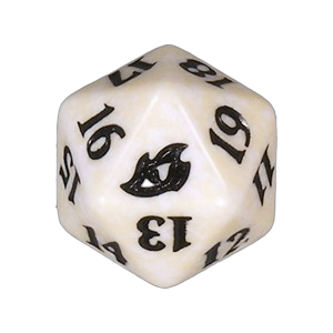 Ikoria: Lair of Behemoths: D20 Die (White)