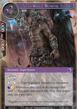 Fallen Angelic Destroyer, Lucifer