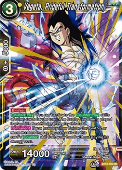 Vegeta, Prideful Transformation (V.1 - Super Rare)