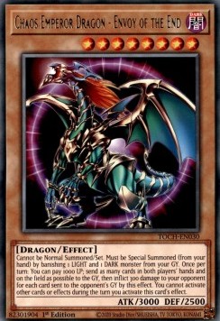 Chaos Emperor Dragon - Envoy of the End (V.1 - Rare)