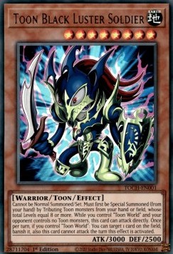 Toon Black Luster Soldier (V.1 - Ultra Rare)