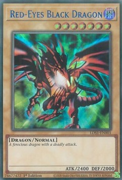 Red-Eyes Black Dragon (V.1 - Ultra Rare)