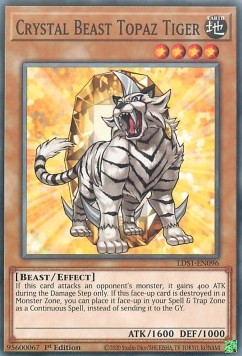 Crystal Beast Topaz Tiger