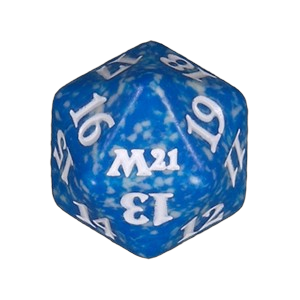 Core 2021: D20 Die (Blue)