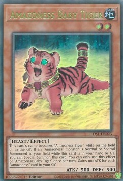 Amazoness Baby Tiger (V.2 - Ultra Rare)