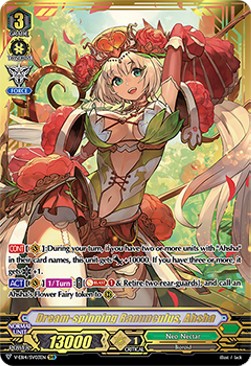 Dream-spinning Ranunculus, Ahsha [V Format] (V.3 - Special Vanguard Rare)