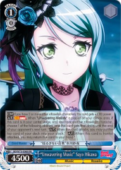 "Unwavering Music" Sayo Hikawa (V.1 - Double Rare)