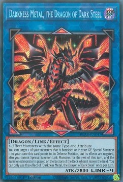 Darkness Metal, the Dragon of Dark Steel