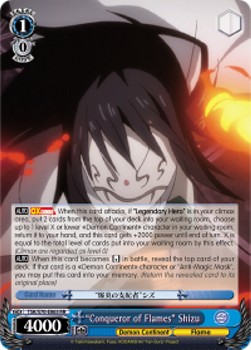 "Conqueror of Flames" Shizu (V.1 - Double Rare)