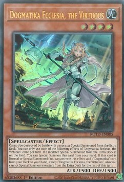 Dogmatika Ecclesia, the Virtuous (V.1 - Ultra Rare)