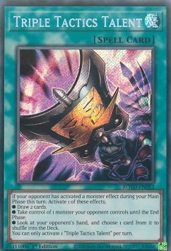 Triple Tactics Talent (V.1 - Secret Rare)