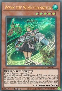 Wynn the Wind Channeler (V.1 - Ultra Rare)