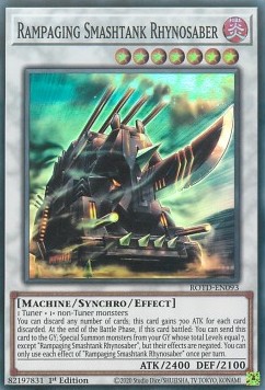 Rampaging Smashtank Rhynosaber