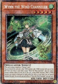 Wynn the Wind Channeler (V.2 - Starlight Rare)