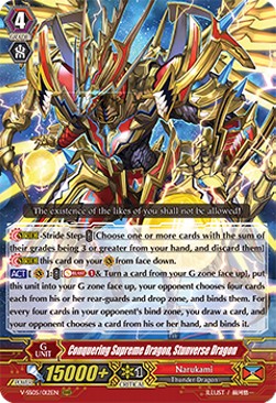 Conquering Supreme Dragon, Stunverse Dragon [V Format]