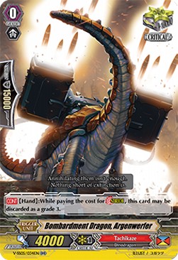 Bombardment Dragon, Argenwerfer [V Format]