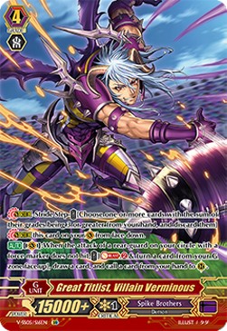 Great Titlist, Villain Verminous [V Format] (V.2 - Special Parallel)