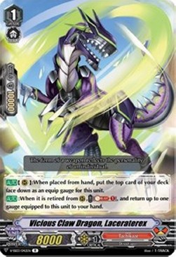 Vicious Claw Dragon, Laceraterex [V Format]