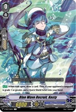 Blue Wave Recruit, Kosty [V Format]