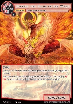 Phoenix, the Flame of the World