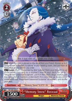 "Memory Snow" Roswaal