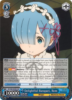 Delightful Banquet, Rem (V.2 - Super Rare)