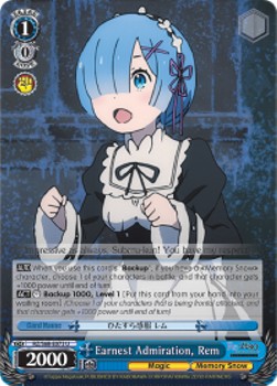 Earnest Admiration, Rem