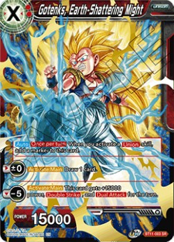 Gotenks, Earth-Shattering Might (V.1 - Super Rare)