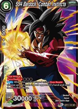 SS4 Bardock, Combat Instincts (V.1 - Super Rare)