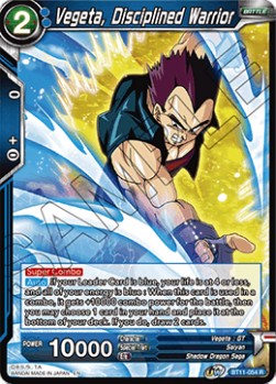 Vegeta, Disciplined Warrior