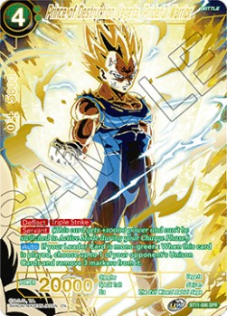 Prince of Destruction Vegeta, Prideful Warrior (V.2 - Special Rare)