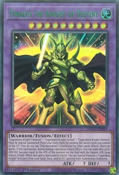 Timaeus the Knight of Destiny (V.3 - Ultra Rare)