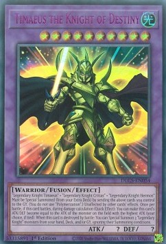 Timaeus the Knight of Destiny (V.4 - Ultra Rare)