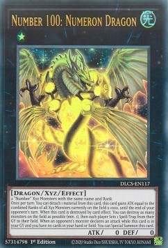 Number 100: Numeron Dragon (V.1 - Ultra Rare)