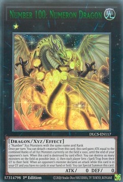 Number 100: Numeron Dragon (V.3 - Ultra Rare)