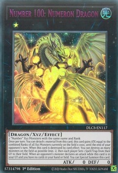 Number 100: Numeron Dragon (V.4 - Ultra Rare)