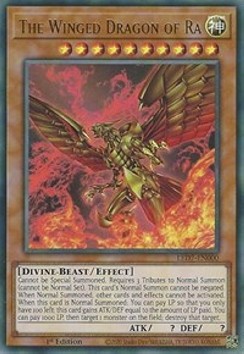 The Winged Dragon of Ra (V.1 - Ultra Rare)