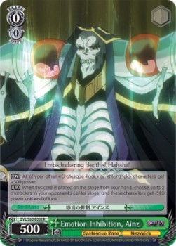 Emotion Inhibition, Ainz