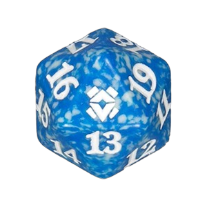 Zendikar Rising: D20 Die (Blue)