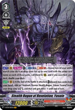 Stealth Rogue of Revelation, Yasuie [V Format] (V.1 - Vanguard Rare)