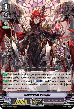 Scharhrot Vampir [V Format] (V.1 - Vanguard Rare)