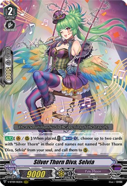 Silver Thorn Diva, Selvia [V Format] (V.1 - Triple Rare)